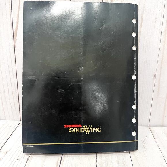 Honda Gold Wing Service Manual - GL1100 GoldWing - 1980-1983 - Picture 5 of 11